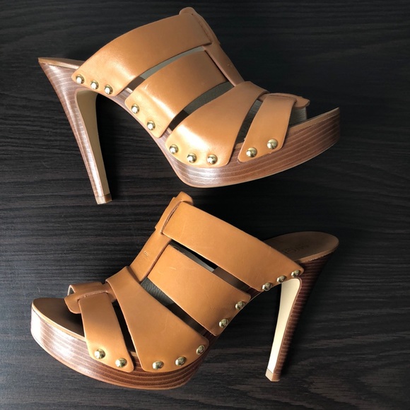 Michael Michael Kors Somerly Brown Mule Heel - Picture 4 of 8